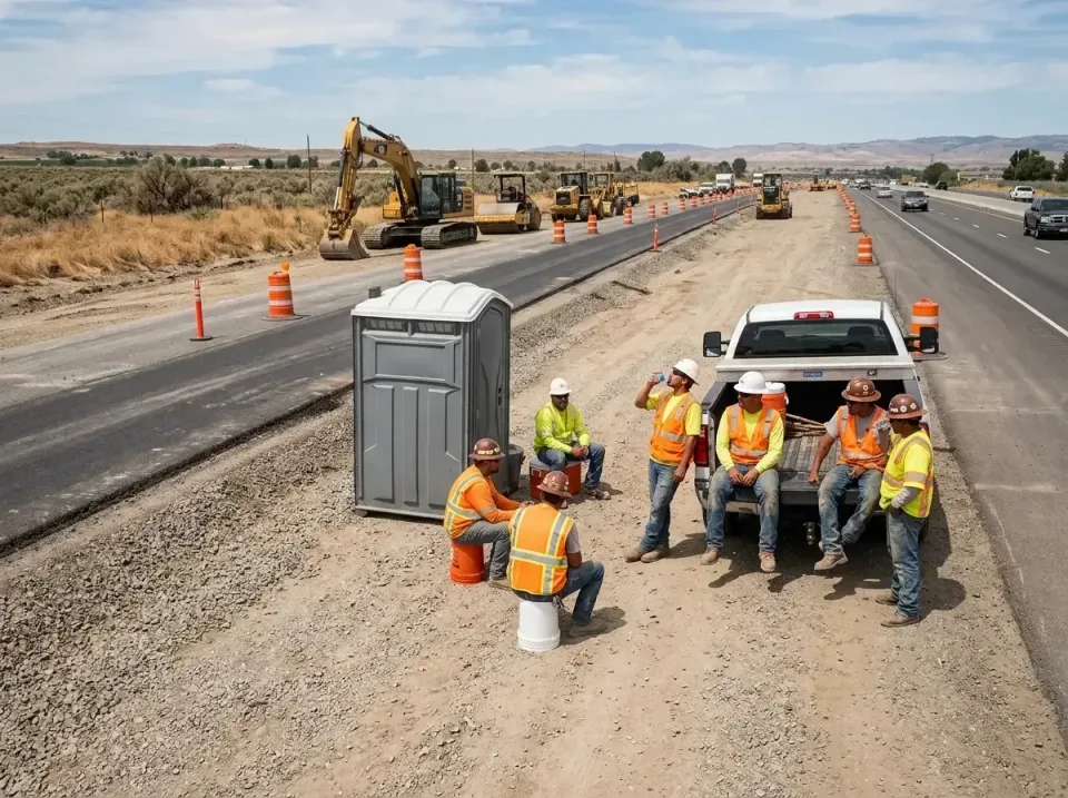highway-road-construction-crew-007 — frequently asked questions, Porta Potty and Restroom Rentals in West Melbourne, FL